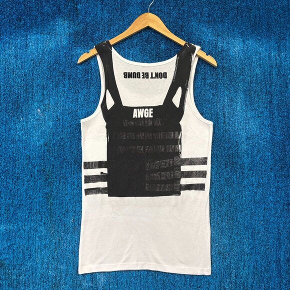 ASAP Rocky x AWGE American Sabotage BV Dont Be Dumb Tank XL - Picture 3 of 4